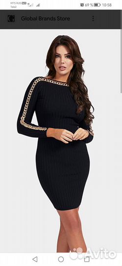 Платье лапша Guess в двух цветах