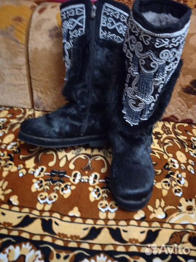 Унты женские, натуральные