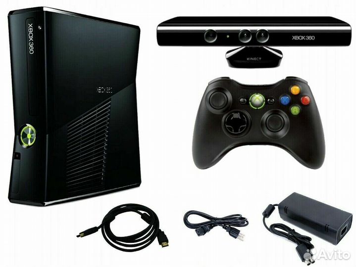 Игровая приставка xbox 360 freebot 300+ игр 500 gb