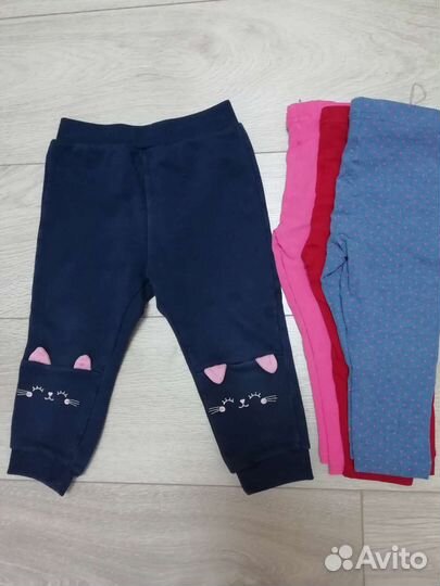 Пакет вещей для девочки 80 86