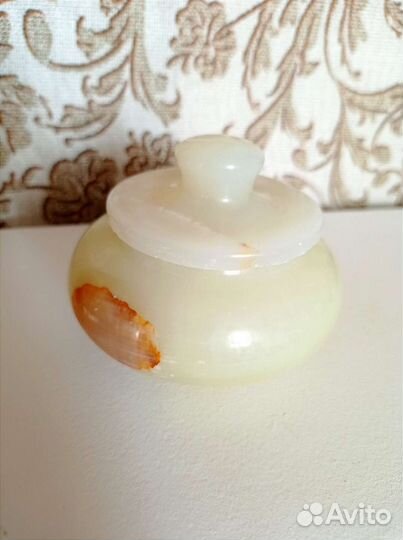 Шкатулка солонка оникс из Турции