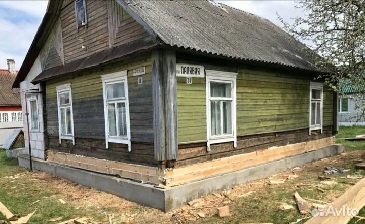 Подъем домов бань