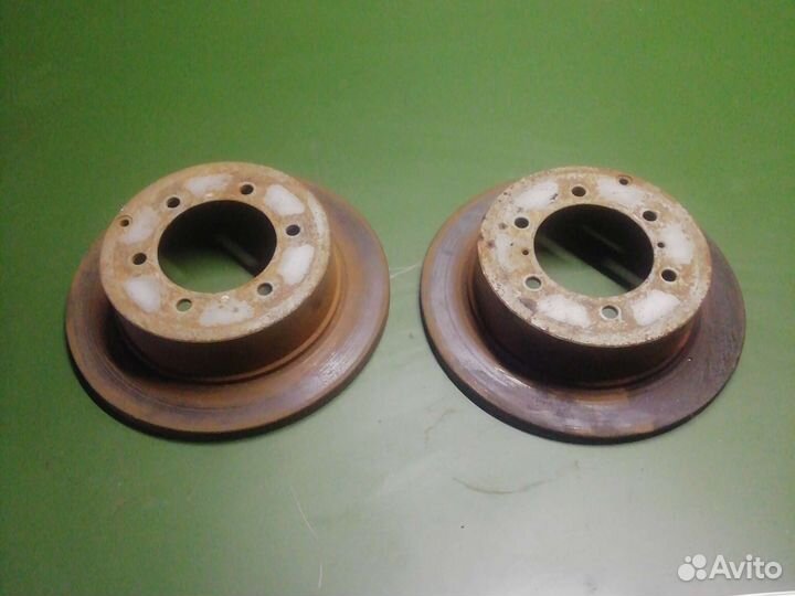 Mitsubishi Pajero 2 задние тормозные диски