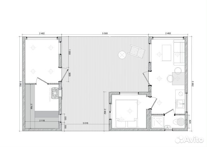 Готовый Модульный дом