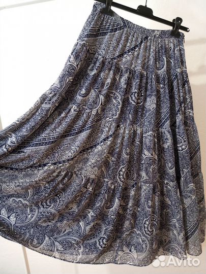 Новая юбка макси с огурцами Michael Kors