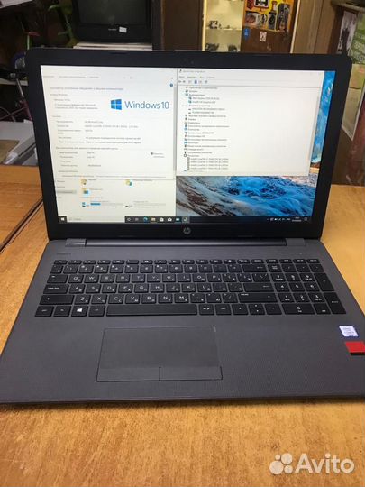 Hp 250 g6 i3 7020U\SSD128+1Tb\6Gb\R5M330 2Gb FHD