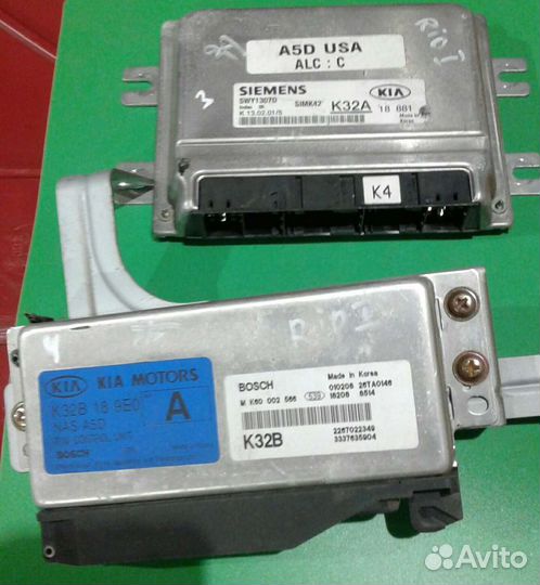 Эбу Kia Rio 1 (1.5 АКПП )