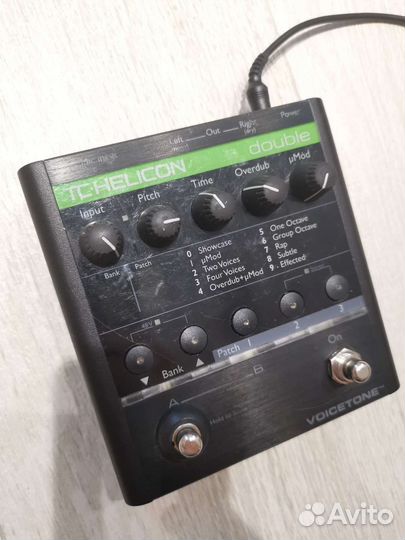 TC-Helicon VoiceTone Double, Вокальный процессор