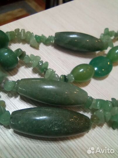 Бусы авантюрин