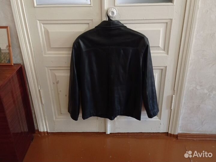 Кожаная куртка мужская