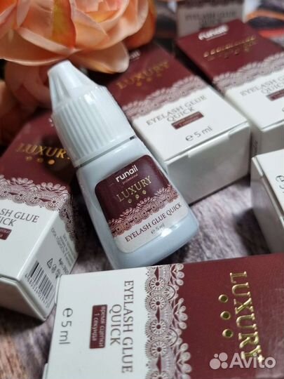 Клей для ресниц, мгновенный luxury, 5 мл