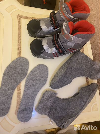 Лыжные ботинки Spine размер 33-34 Система NNN