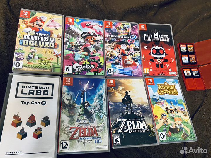 Игры картриджи Nintendo Switch