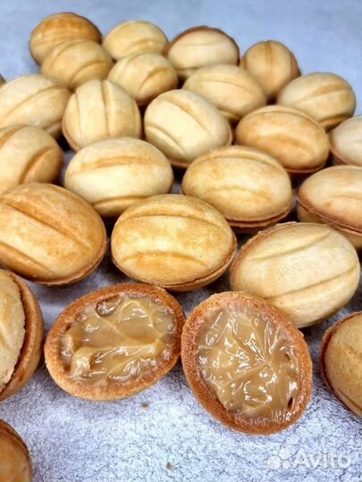 Орешки со сгущенкой