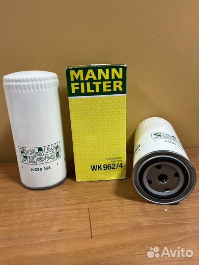 Топливный фильтр mann filter WK962/4