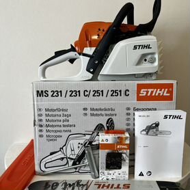 Бензопила stihl ms 231 шина 16 дюймов