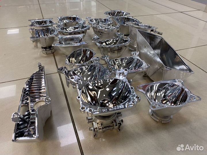 Новые отражатели для линз Al Bosch, Hella (2штуки)