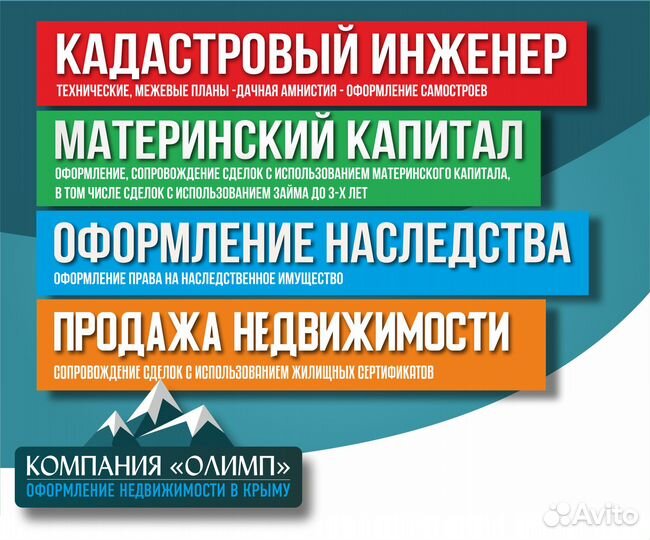 Оформление, продажа недвижимости