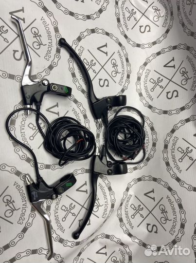 Тормозные ручки для электротехники с размыкателями