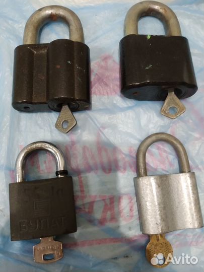 Личинки дверного замка, замки навесные