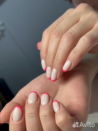 Маникюр, педикюр смарт, гельлак, наращивание ног