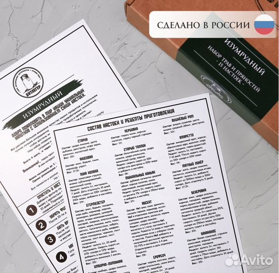 Подарочный набор настоек