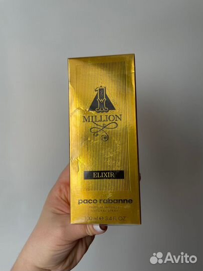 Paco rabanne 1 million elixir мужской парфюм 100мл