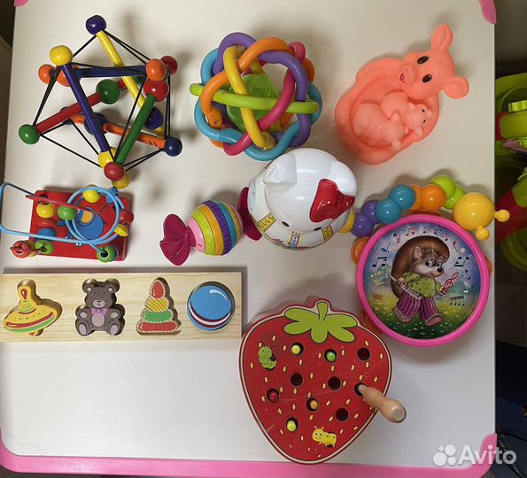 Развивающие игрушки от 6 месяцев до 2 лет