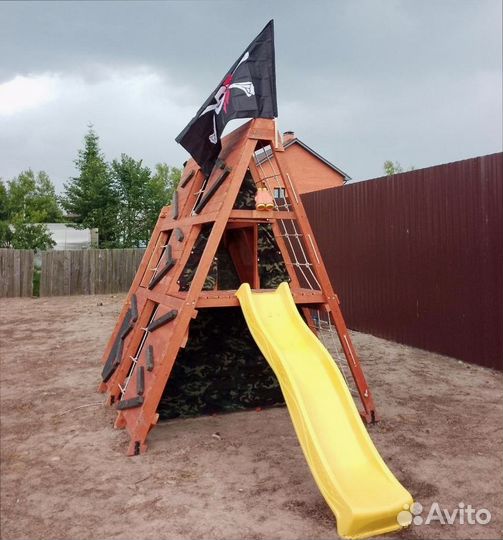 Детский игровой комплекс База 2 в коттедж
