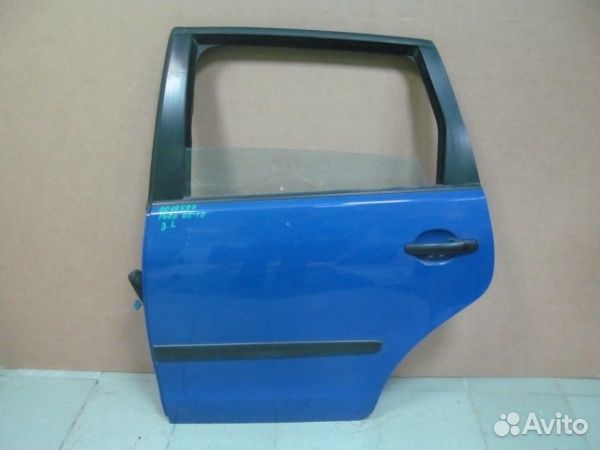 Дверь задняя левая Volkswagen Polo 4 2001-2005