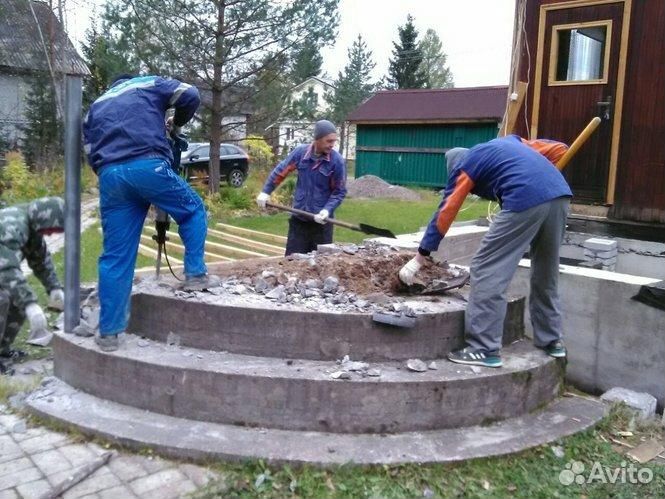 Разнорабочие Грузчики