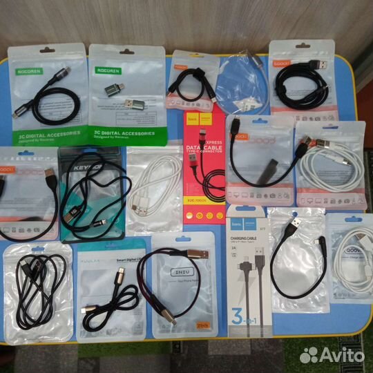 Кабель type c,micro usb,lightning