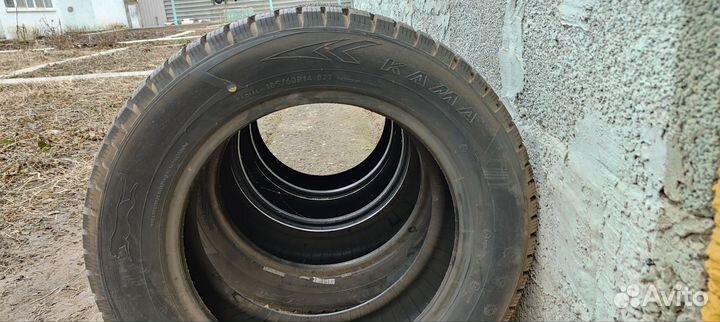 Зимняя резина R14 185 на 60 липучка