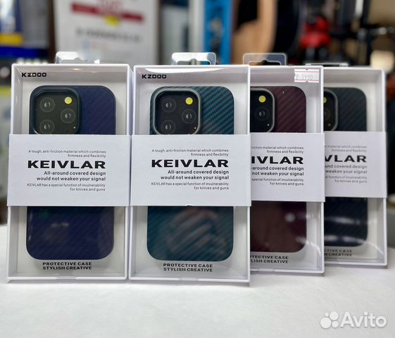 Чехол K-DOO Kevlar iPhone 14 Pro