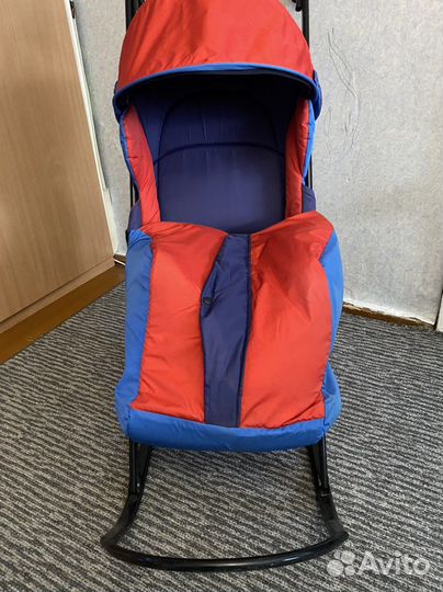 Детские санки коляска