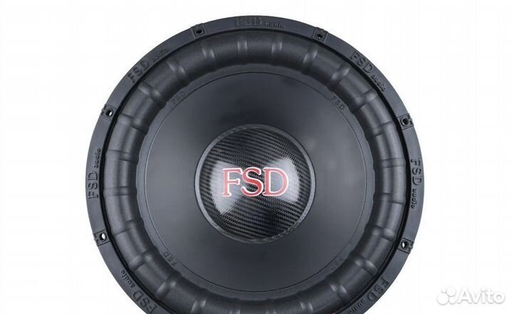 Сабвуфер 15 дюймов FSD audio profi 15 D2 2500 Вт