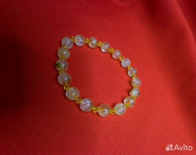 Браслет из Цитрина