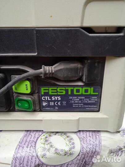Пылесос festool