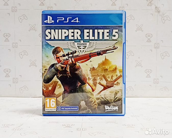 Sniper Elite 5 (PS4/PS5, Новая)