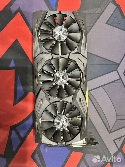 Видеокарта gtx 1080 ti asus rog strix 11gb