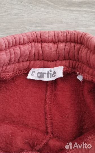 Флисовые штаны 92-98