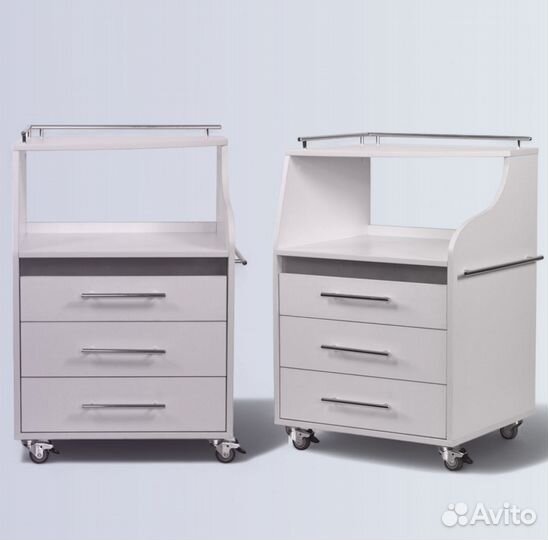 Педикюрно-косметологическая тумба спейс с уф