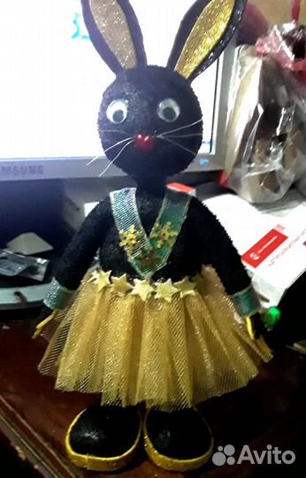 Куклы зайки И кошечки - ручной работы