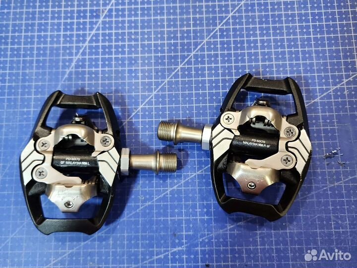 Педали контактные Shimano pd-mx70 dxr новая модель