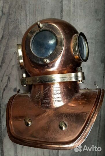 Водолазный шлем. СССР