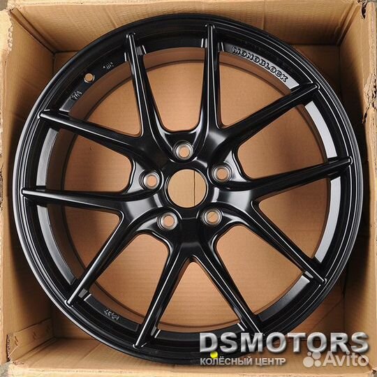 Диски SL547 7.5/17 5x108 ET38 d73.1 full matt blac