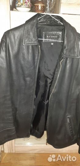 Куртка кож муж натуральная 48-50