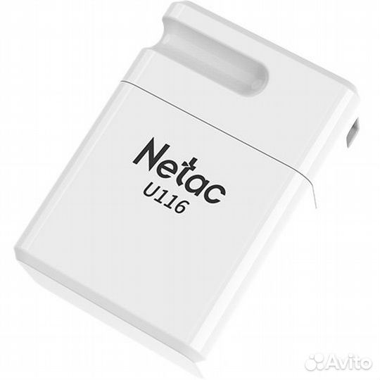 Флешка USB Netac U116 32гб USB 3.0 белый (NT03U11