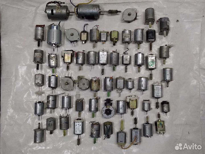 Моторчики 12В, моторчики замков двери и др