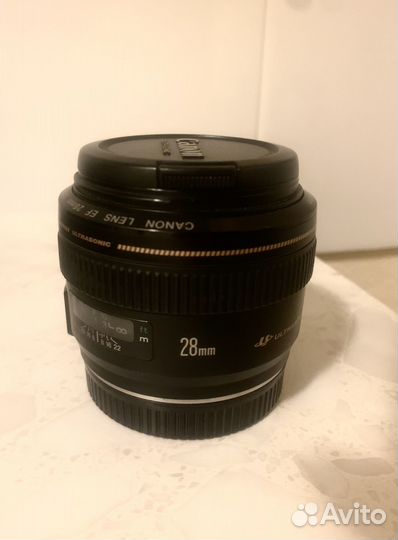 Объектив canon 28 mm 1 8